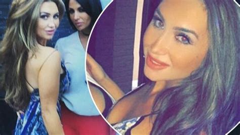 Lauren Goodger Shows Off Slimmed Down Figure And Major Cleavage At