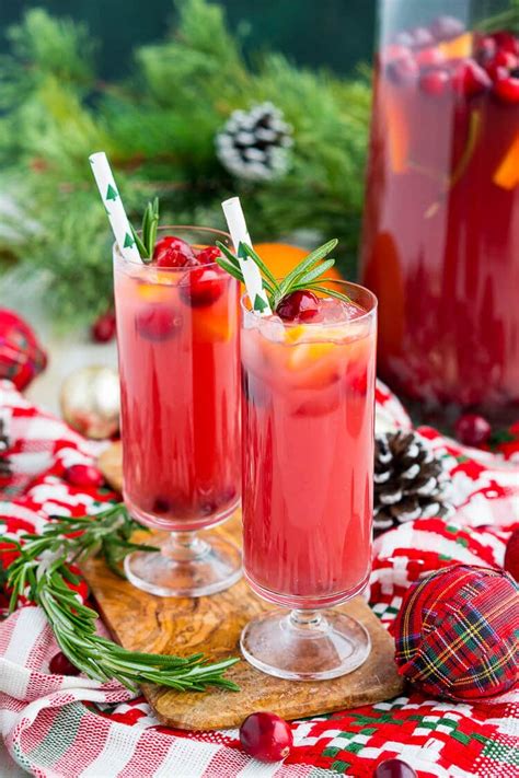 Christmas Punch Recipe Boozy Or Not Sugar And Soul