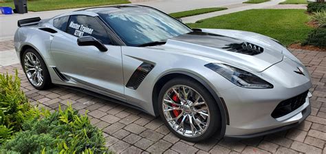Fs For Sale 2015 C7 Z06 Corvette Silver W Chrome Rims
