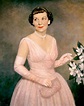 Mamie Eisenhower, wife of the 34th President of the United States ...