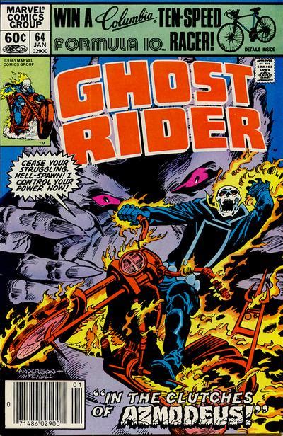 Ghost Rider Newsstand 64 1982 Prices Ghost Rider Series
