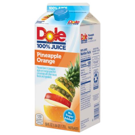 Dole Orange Juice Nutrition Facts Besto Blog