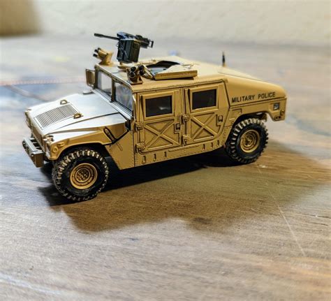 Desert Storm Mp Humvee Dont See These Very Often Here Rmodelmakers