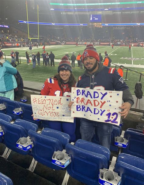 Stephanie 🥋 ️🏈🏀⚾️🏒 On Twitter From Bradys Last Patriots Game