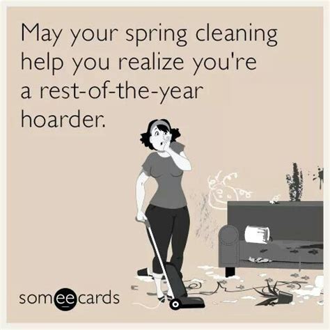 Spring Cleaning Hvac Humor Housewife Humor Hoarder Clean Humor I