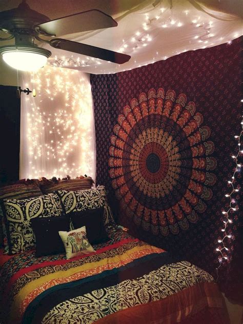 Nice 41 Awesome Bohemian Bedroom Tapestry Decorating Ideas More At