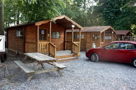 An exceptional resort in a breathtaking location. The Cabin with included Picnic table - Picture of ...