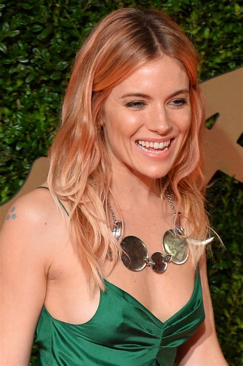 Sienna Miller Debuts Red Hair Because Auburn Is The New Blonde This Fall — Photos