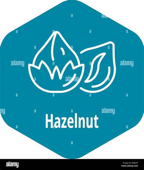 Hazelnut Icon Outline Style Stock Vector Image And Art Alamy