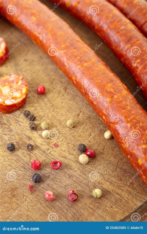 Sausages With Spices Stock Image Image Of Pork Diet 25402585