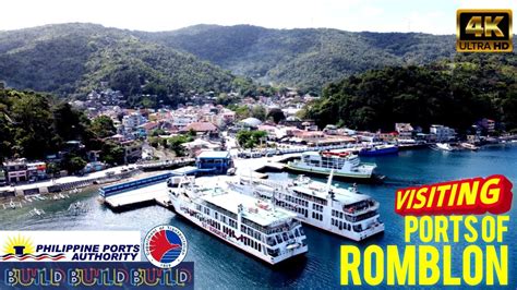 Visiting Romblon Ports Improved Piers And Clean Seas Of Romblon Video