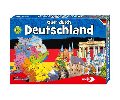 Deutschland fans schwenken vor dem spiel fahnen. Quer durch Deutschland - Lernspiele - Kinderspiele ...