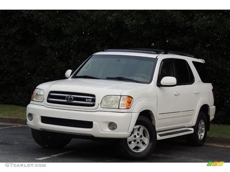 2002 Natural White Toyota Sequoia Limited 4wd 109909095 Photo 29