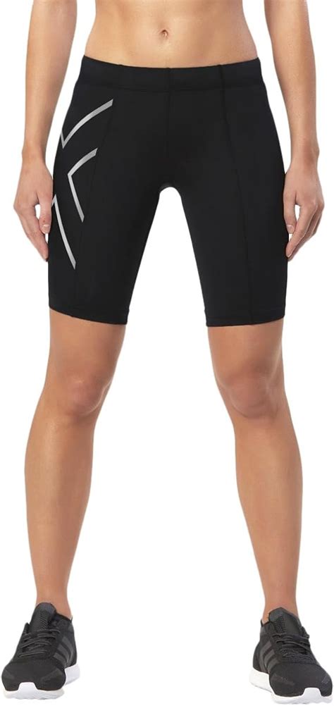 2xu Womens Compression Wa4176 Comp Shorts Uk Clothing