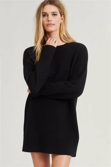 Simple And Sumptuously Soft Cashmere Sweater Dress Is A Staple You Will