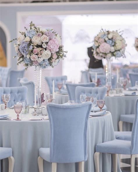 Romantic Theme Wedding Blue Wedding Flowers Wedding Theme Colors