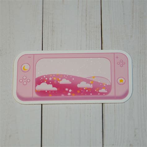 Nintendo Switch Sticker Cute Kawaii Nintendo Sticker Sticker Etsy