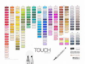 Shinhan Art Supplies Marker Color Charts Downloads At Otakufuel Com