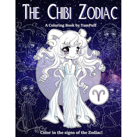 Buy The Chibi Zodiac A Kawaii Coloring Book By Yampuff Featuring The