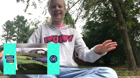 Reacting To Trampoline Fails😂kaylees Famous World Youtube