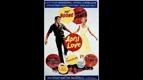 April Love Pat Boone original sound track 四月の恋 パット・ブーン - YouTube