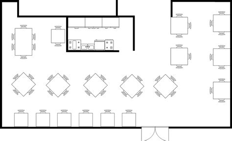 Restaurant Floor Plan Template Free