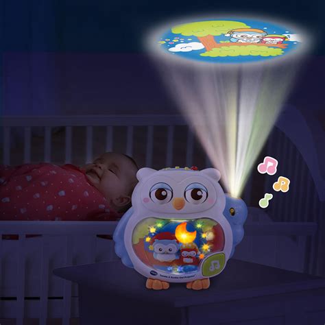 The Sleep Inducing Owl Night Light Hammacher Schlemmer