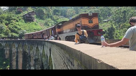 Kandy den Ella ya gelen tren turizm pazarlaması 2023 Sri Lanka YouTube
