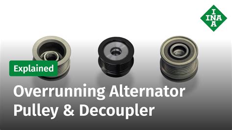 Explained Overrunning Alternator Pulley Decoupler Function And