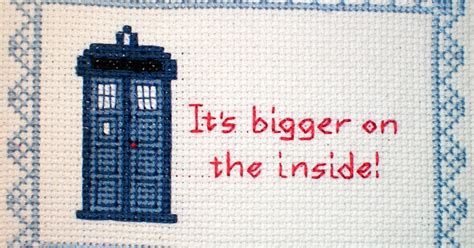 This printable easy elephant cross stitch will make you smile. Nerdy Cross stitch Love - Sci- Fi Edition | Craftzilla ...