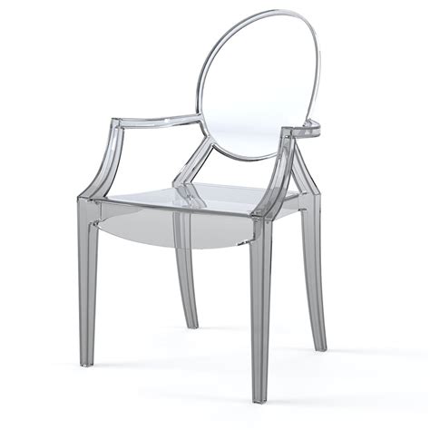 Furniture > chairs > arm chairs. kartell ghost philippe starck 3d max