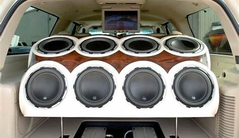 Custom Car Stereo Tint / Amplifiers for speakers and subs - Custom