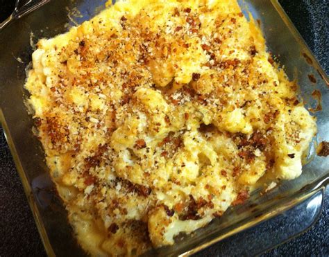 Cheesy Cauliflower Casserole With Bacon Bread Crumbs This Might Be A