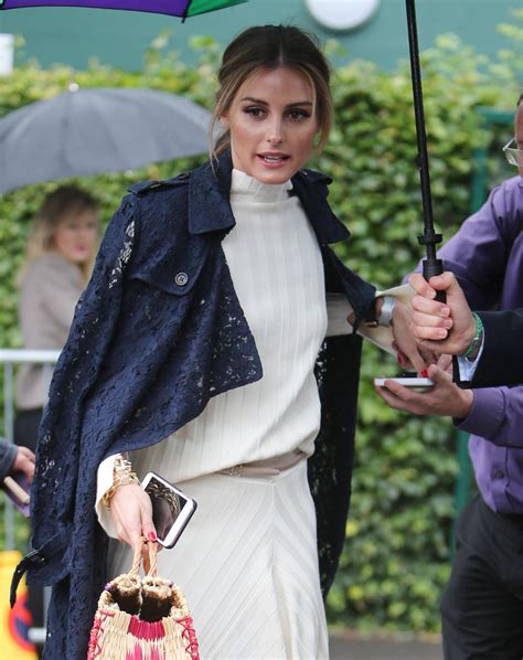 Olivia Palermo Arriving At Wimbledon 07152017 • Celebmafia