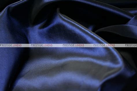 Solid Taffeta Fabric By The Yard 934 Navy Prestige Linens