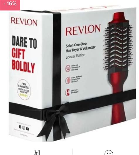 Escova Revlon Edi O Especial Secadora Produto P Cabelos Feminino Revlon Nunca Usado