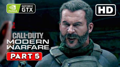 Call Of Duty Modern Warfare Gameplay Walkthrough Part 5 1080p Hd No