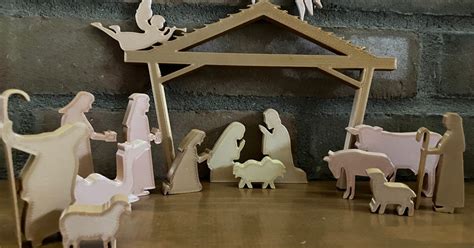 Nativity Scene By Lacemaker Download Free Stl Model