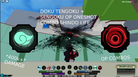 DOKU TENGOKU SENGOKU OP ONESHOT COMBO Shindo Life Roblox YouTube