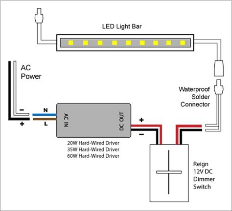 Here a sample 3 watt led driver circuit diagram, total high power led driver circuits : Reign 12V LED Dimmer Switch wiring diagrams | Elemental LED | Flickr