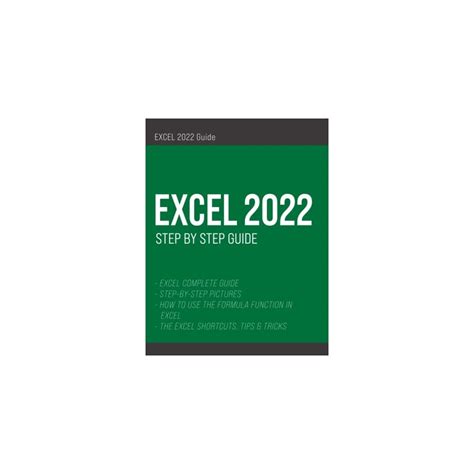 Excel 2022 Step By Step Guide Microsoft Excel Ubuy India