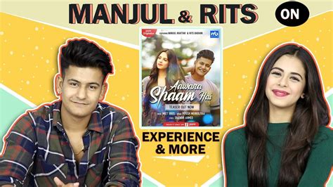 Rits Badiani And Manjul Khattar Share About Awaara Shaam Hai And Co Star