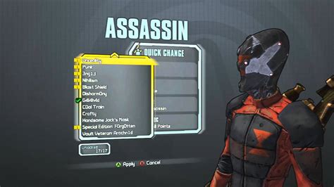 Borderlands 2 All Character Heads Most Skins Customization