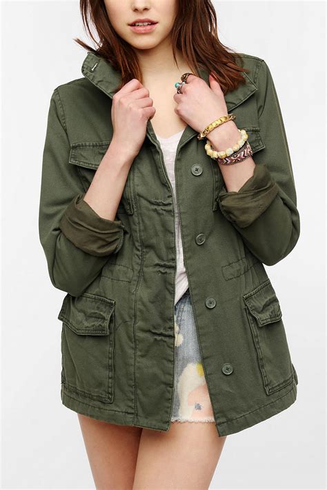 Green Military Jackets Jackets