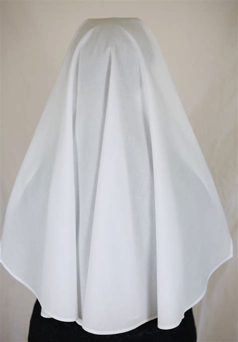 31 Inch White Nun Veil Catholic Habit On Storenvy