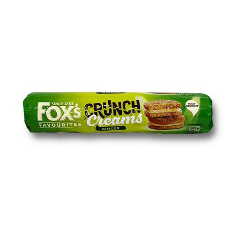 Fox Ginger Crunch Creams 200g Kgrocer