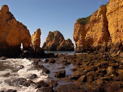 Pocasie.sk > európa > počasie portugalsko. skalní útvary, Ponta Da Piedade, Lagos, Portugalsko / Rock ...