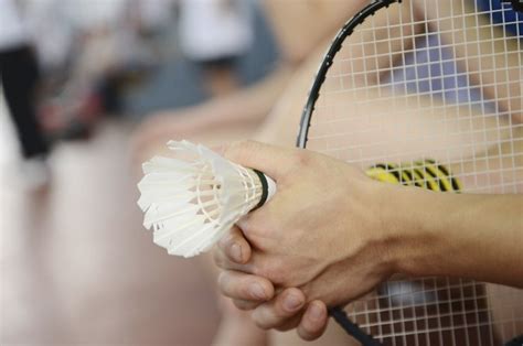 The server must serve with the shuttlecock being hit from below. Badminton Equipment Regulations | LIVESTRONG.COM