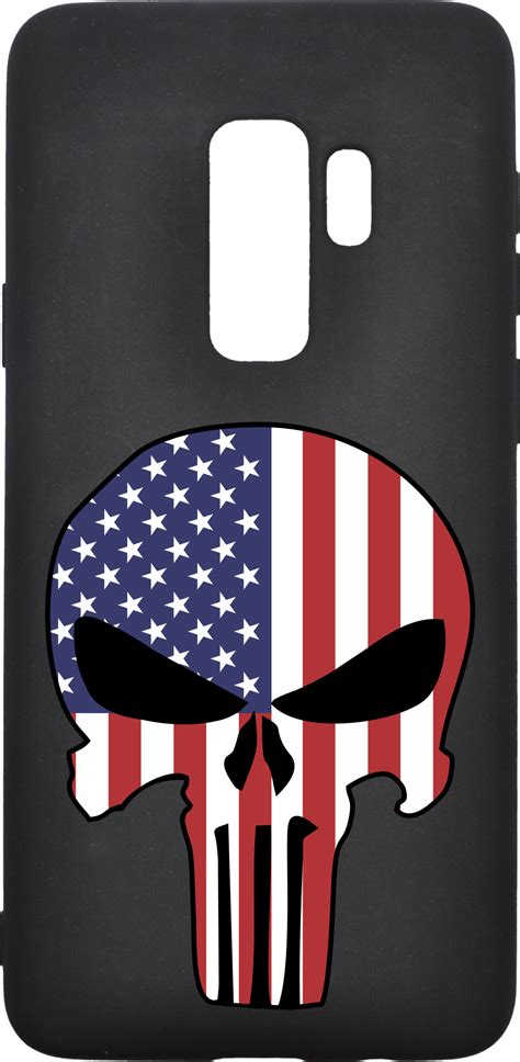 Download Transparent Punisher Skull Png American Flag Punisher Skull