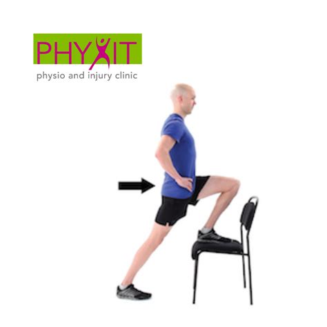 At Home Exercises Standing Hip Flexor Stretch Phyxit Physio And
